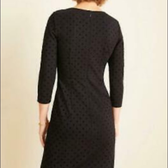 Ann Taylor LBD with velvet dot accent! (NWT - size 10) - Picture 2 of 4